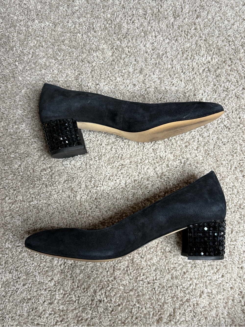 Michael Michael Kors Rhinstone Stud Heels - Picture 7 of 12